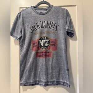 Lucky Brand Gray Graphic Tee